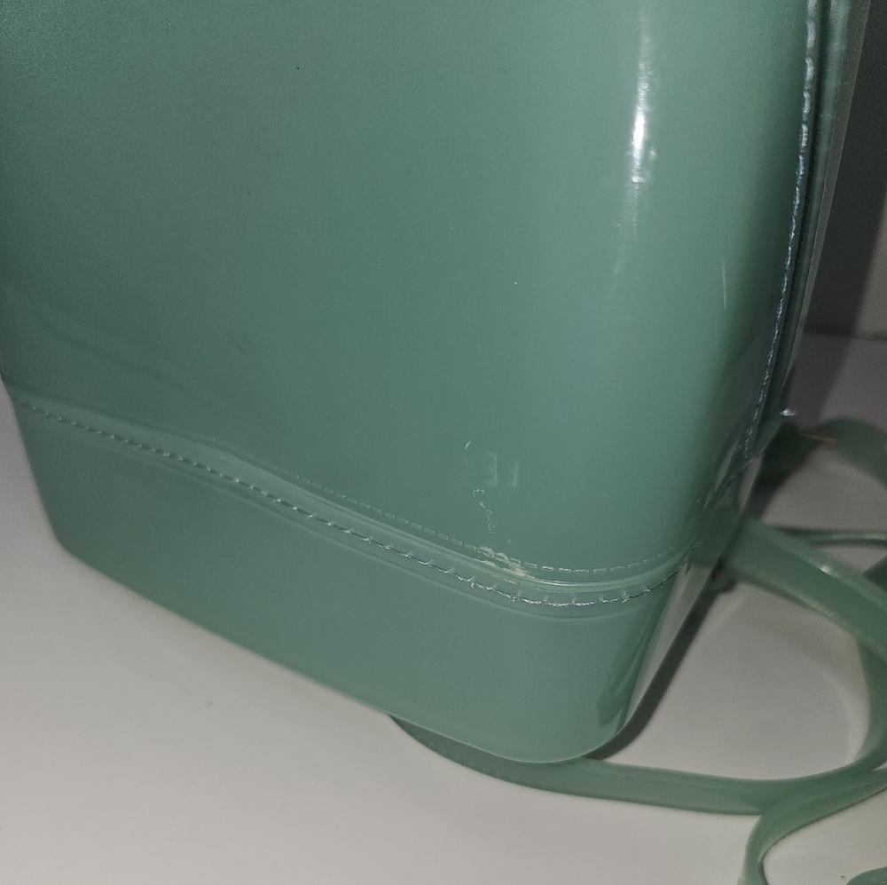 Huda Beauty Mini Backpack Turquoise Mint Green Adjustable Straps - Picture 7 of 11